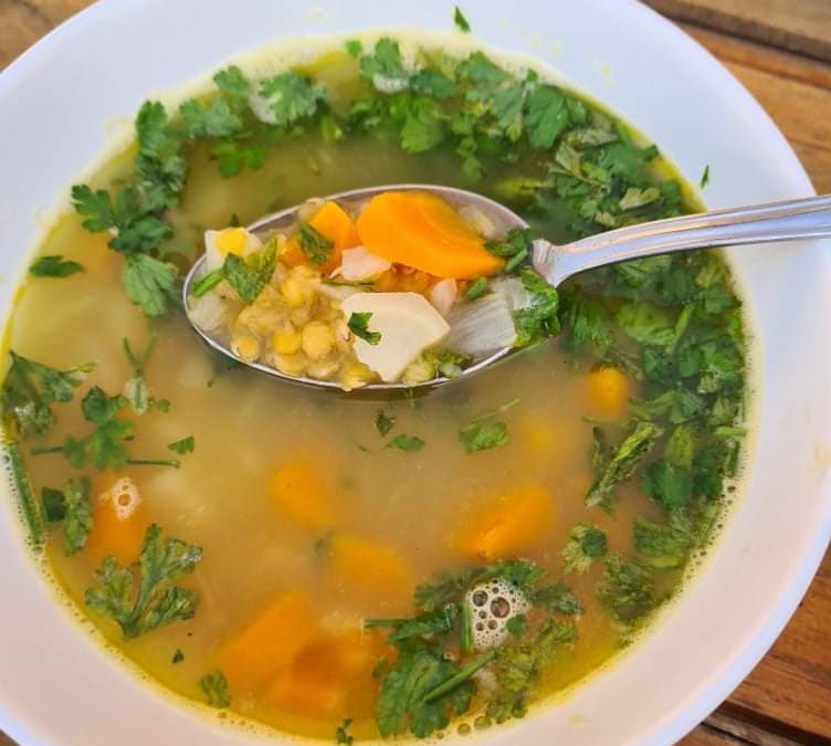 Vöröslencse leves és palacsinta recept