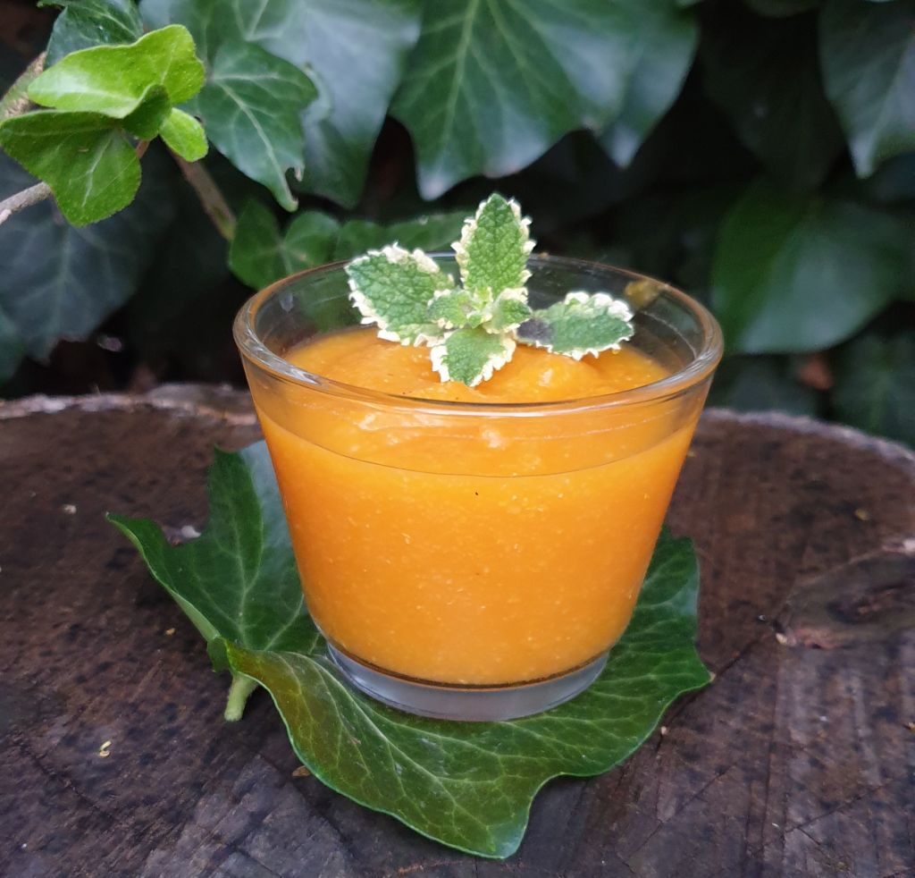 Sült sütőtök szeletek