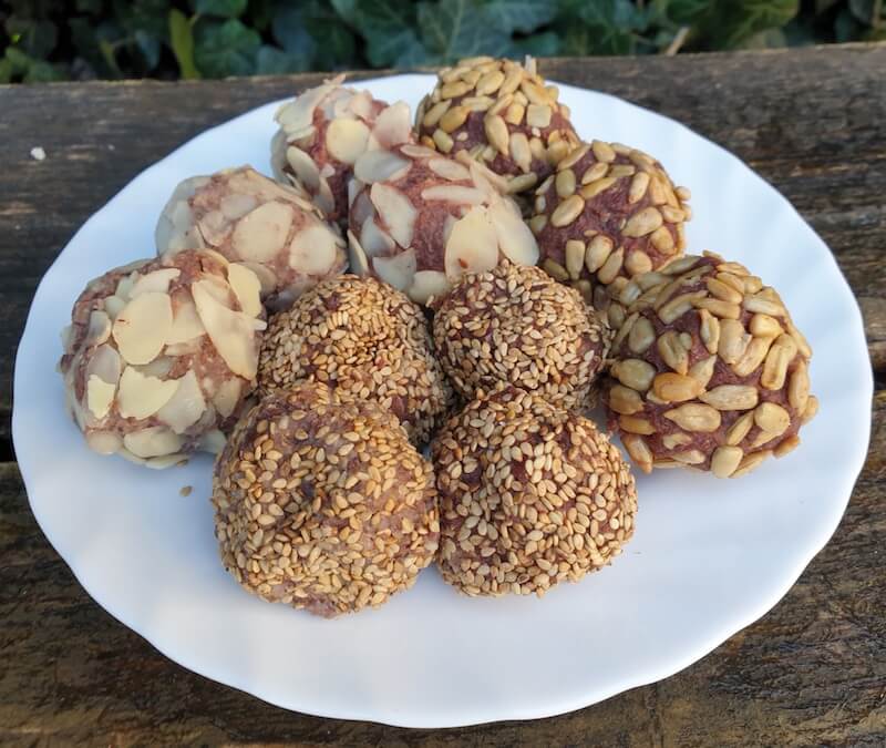 Makrobiotikus Azukibabos hajdina golyó