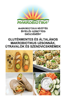 Gluténmentes és általános makrobiotikus uzsonnák, útravalók és szendvicskrémek