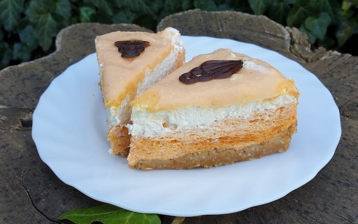 Sütőtök krémes torta